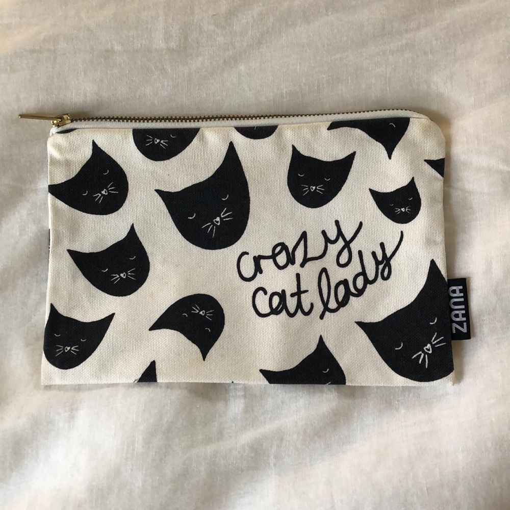 Crazy Cat Lady pouch